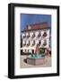 Marktplatz (square) with city hall, Nagold, Black Forest, Baden-Wurttemberg, Germany-Markus Lange-Framed Photographic Print