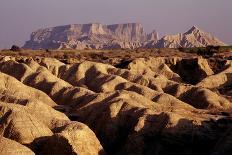 Bardenas Reales - Landscape - Basque Country, Spain-Markus Bassler-Stretched Canvas