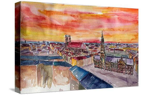 Stretched Canvas Print, , large