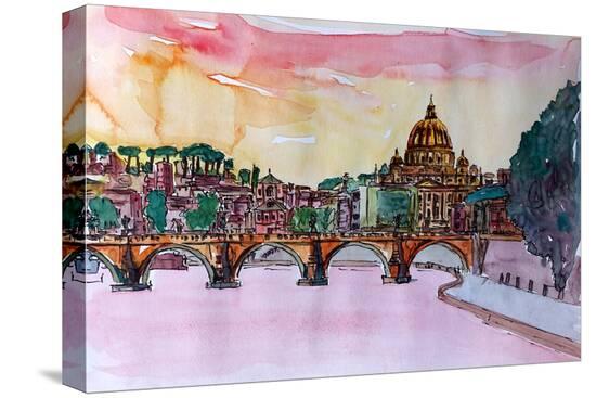 Stretched Canvas Print, , large