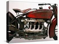Detail of 4 cylinder Indian Ace, 1929-Markus Cuff-Stretched Canvas