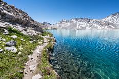 Wanda Lake, Sierra Nevada Mountains, California, United States of America, North America-Markus Thomenius-Stretched Canvas