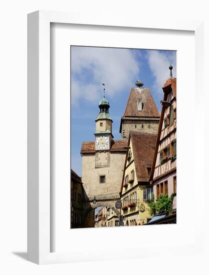 Markus Tower and Roder Arch, Rothenburg Ob Der Tauber, Romantic Road-Robert Harding-Framed Photographic Print