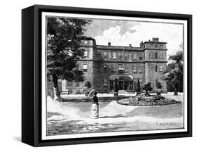 Marlborough House, London-CA Wilkinson-Framed Stretched Canvas