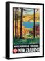 Marlborough Sounds, New Zealand-L^ C^ Mitchell-Framed Premium Giclee Print