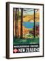 Marlborough Sounds, New Zealand-L^ C^ Mitchell-Framed Premium Giclee Print