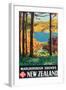 Marlborough Sounds, New Zealand-L^ C^ Mitchell-Framed Premium Giclee Print