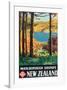 Marlborough Sounds, New Zealand-L^ C^ Mitchell-Framed Art Print