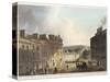 Marlborough Street, from "Bath Illustrated by a Series of Views"-John Claude Nattes-Stretched Canvas