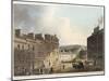 Marlborough Street, from "Bath Illustrated by a Series of Views"-John Claude Nattes-Mounted Giclee Print