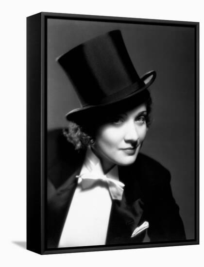 Marlene Dietrich, 1930-null-Framed Stretched Canvas