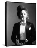 Marlene Dietrich, 1930-null-Framed Stretched Canvas