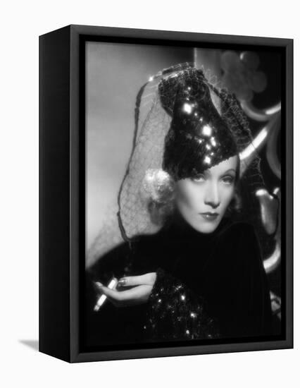 Marlene Dietrich. "Angel" 1937, Directed by Ernst Lubitsch-null-Framed Stretched Canvas