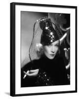 Marlene Dietrich. "Angel" 1937, Directed by Ernst Lubitsch-null-Framed Photographic Print