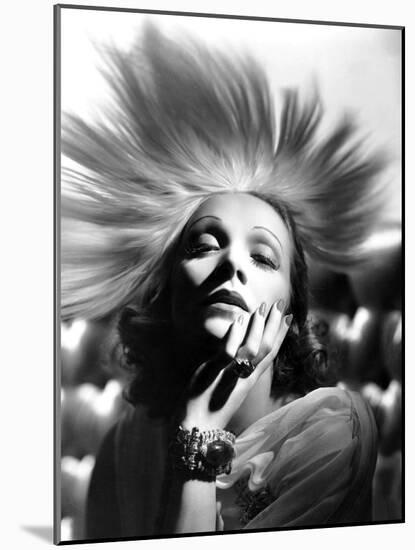 Marlene Dietrich, Ca. 1937-null-Mounted Photo
