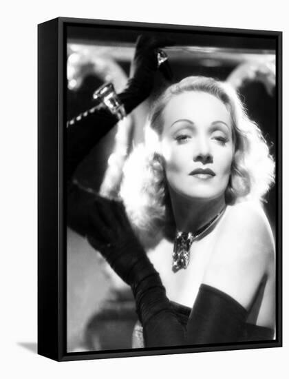 Marlene Dietrich, Ca. 1942-null-Framed Stretched Canvas