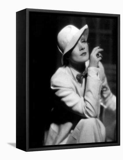 Marlene Dietrich. "Caprice Espagno" 1935, "The Devil Is a Woman" Directed by Josef Von Sternberg-null-Framed Stretched Canvas