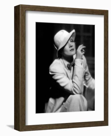 Marlene Dietrich. "Caprice Espagno" 1935, "The Devil Is a Woman" Directed by Josef Von Sternberg-null-Framed Photographic Print