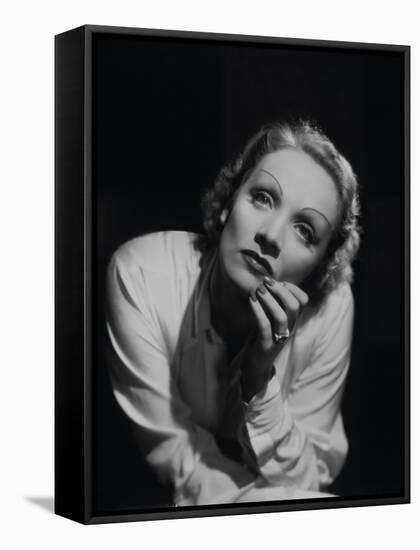 Marlene Dietrich. "Desire" 1936, Directed by Frank Borzage-null-Framed Stretched Canvas