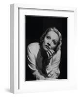 Marlene Dietrich. "Desire" 1936, Directed by Frank Borzage-null-Framed Photographic Print