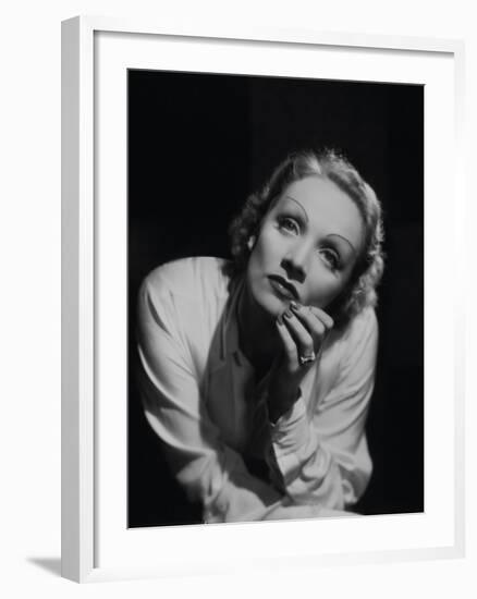 Marlene Dietrich. "Desire" 1936, Directed by Frank Borzage-null-Framed Photographic Print