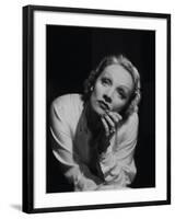 Marlene Dietrich. "Desire" 1936, Directed by Frank Borzage-null-Framed Photographic Print