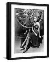 Marlene Dietrich: Destry Rides Again, 1939-null-Framed Photographic Print