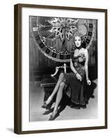 Marlene Dietrich: Destry Rides Again, 1939-null-Framed Photographic Print