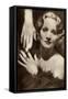 Marlene Dietrich, German-American Actress, 1933-null-Framed Stretched Canvas