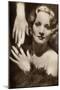 Marlene Dietrich, German-American Actress, 1933-null-Mounted Giclee Print