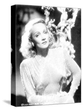 Marlene Dietrich Posed in Elegant Dress with Short Hair' Photo 