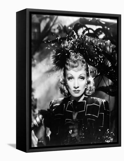 Marlene Dietrich. "Seven Sinners" 1940, Directed by Tay Garnett-null-Framed Stretched Canvas