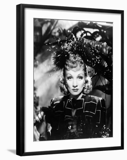 Marlene Dietrich. "Seven Sinners" 1940, Directed by Tay Garnett-null-Framed Photographic Print