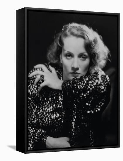 Marlene Dietrich. "Shanghai Express" 1932, Directed by Josef Von Sternberg-null-Framed Stretched Canvas