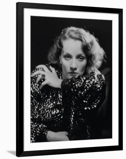 Marlene Dietrich. "Shanghai Express" 1932, Directed by Josef Von Sternberg-null-Framed Premium Photographic Print