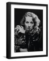 Marlene Dietrich. "Shanghai Express" 1932, Directed by Josef Von Sternberg-null-Framed Photographic Print