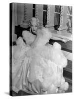 Marlène Dietrich: The Scarlett Empress, 1934-null-Stretched Canvas