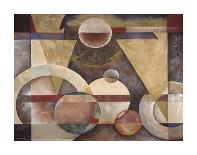 Unfolded Spheres-Marlene Healey-Art Print