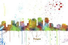 El Paso Texas Skyline Mclr 2-Marlene Watson-Giclee Print