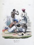 Brahmin Woman Collecting Water, 1828-Marlet et Cie-Giclee Print