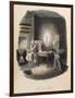 Marley's Ghost. Ebenezer Scrooge Visited by a Ghost-John Leech-Framed Giclee Print