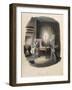 Marley's Ghost. Ebenezer Scrooge Visited by a Ghost-John Leech-Framed Giclee Print