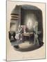 Marley's Ghost. Ebenezer Scrooge Visited by a Ghost-John Leech-Mounted Giclee Print