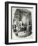 Marley's Ghost-John Leech-Framed Premium Giclee Print