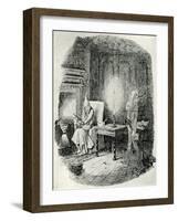 Marley's Ghost-John Leech-Framed Giclee Print