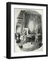 Marley's Ghost-John Leech-Framed Giclee Print