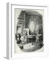 Marley's Ghost-John Leech-Framed Giclee Print