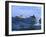 Marlin with Fishing Boat in Background-null-Framed Photographic Print