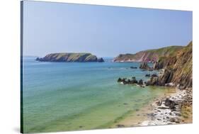 Marloes Sands, Pembrokeshire, Wales, United Kingdom, Europe-Billy Stock-Stretched Canvas