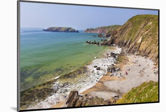 Marloes Sands, Pembrokeshire, Wales, United Kingdom, Europe-Billy Stock-Mounted Photographic Print